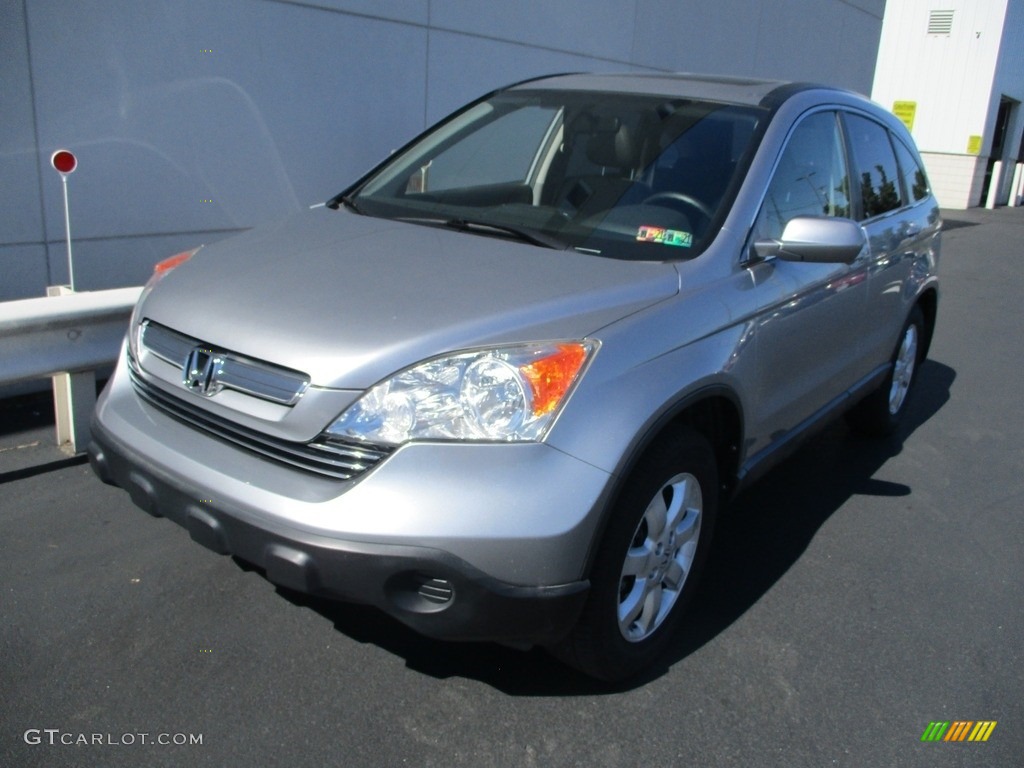 2007 CR-V EX-L 4WD - Whistler Silver Metallic / Gray photo #9