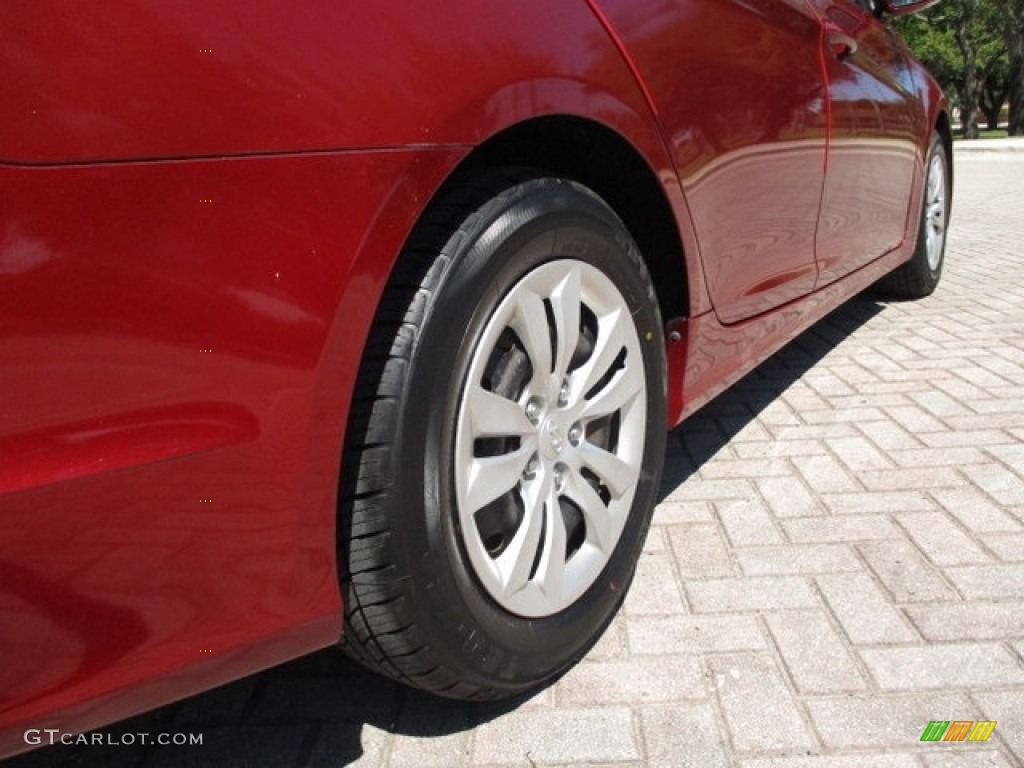 2011 Sonata GLS - Venetian Red / Camel photo #21