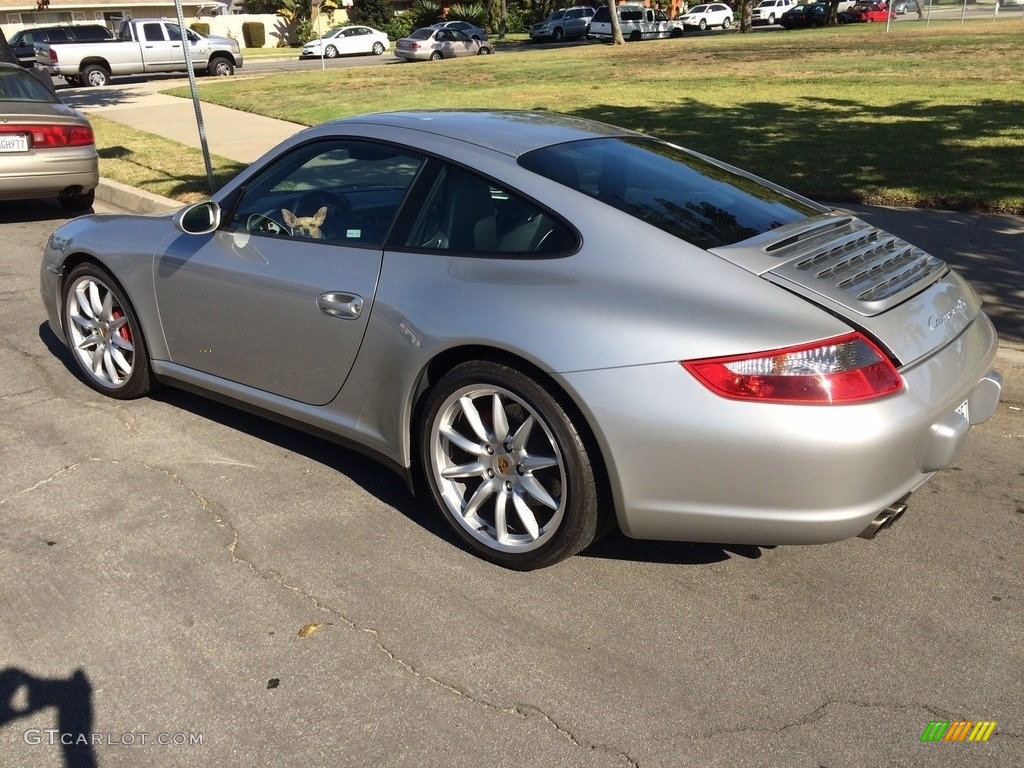 Arctic Silver Metallic 2006 Porsche 911 Carrera 4S Coupe Exterior Photo #142985700