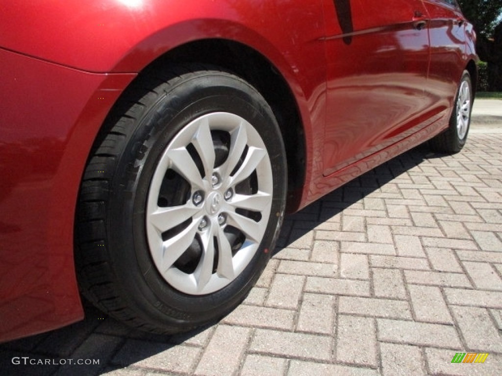 2011 Sonata GLS - Venetian Red / Camel photo #32