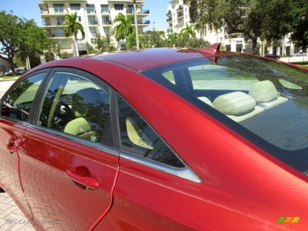 2011 Sonata GLS - Venetian Red / Camel photo #33