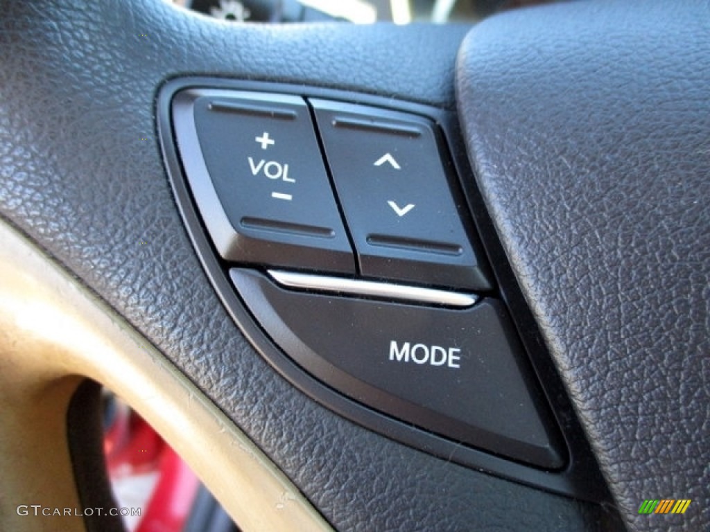 2011 Sonata GLS - Venetian Red / Camel photo #55