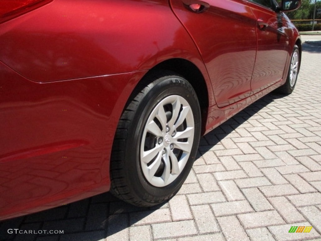 2011 Sonata GLS - Venetian Red / Camel photo #58