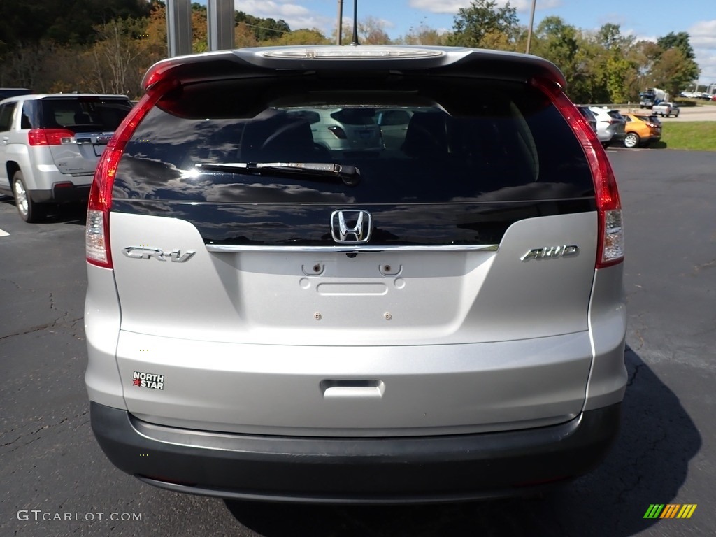 2012 CR-V EX-L 4WD - Alabaster Silver Metallic / Black photo #10