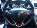 2017 Lincoln MKZ Ebony Interior Steering Wheel Photo