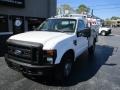 2008 Oxford White Ford F350 Super Duty XL Regular Cab Chassis Commercial  photo #2