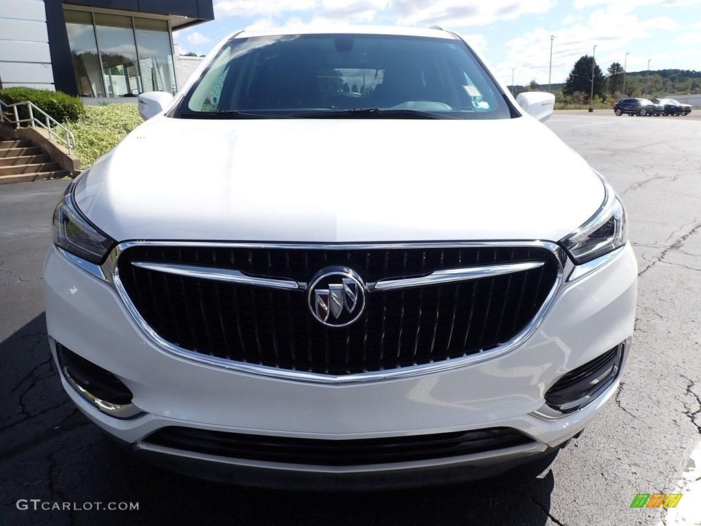 2018 Enclave Essence AWD - White Frost Tricoat / Dark Galvanized photo #3