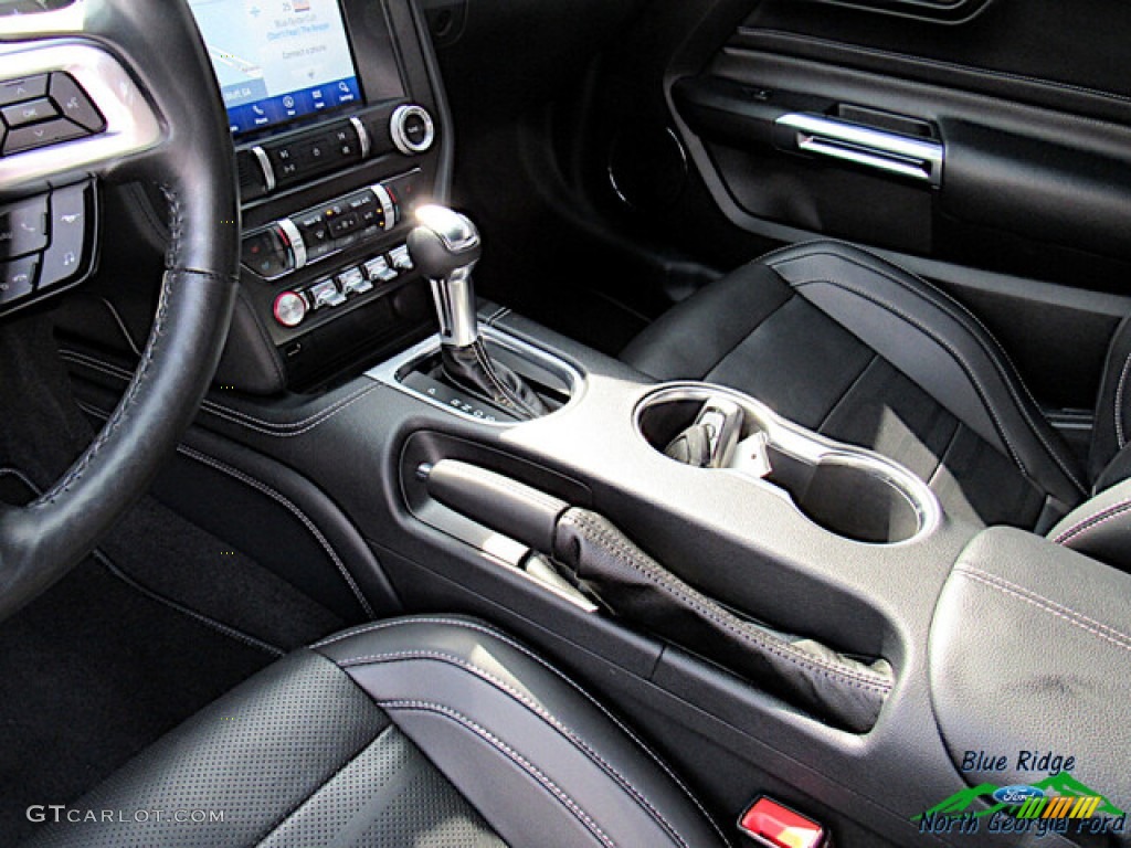 2019 Mustang EcoBoost Premium Fastback - Magnetic / Ebony photo #25