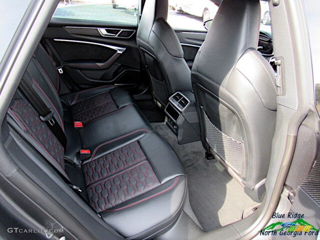 Black Interior 2021 Audi RS 7 quattro Sportback Photo #142991042