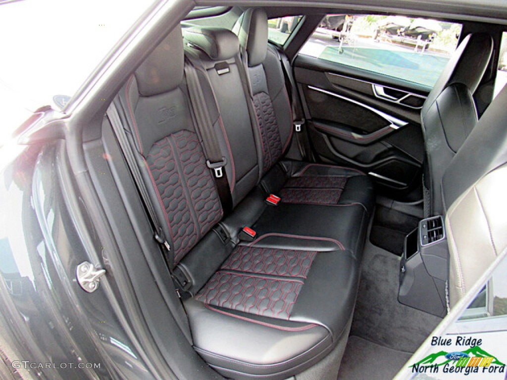 2021 Audi RS 7 quattro Sportback Rear Seat Photos