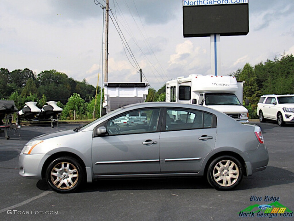 2010 Sentra 2.0 S - Magnetic Gray Metallic / Charcoal photo #2