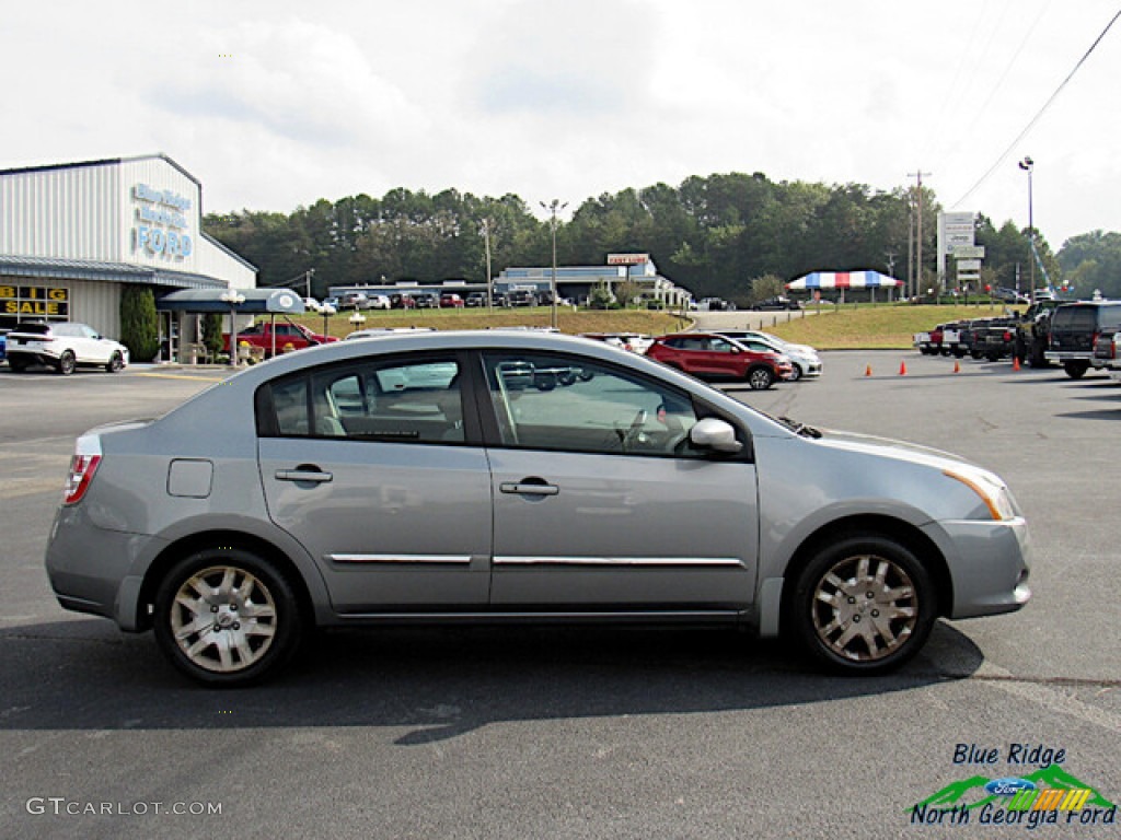 2010 Sentra 2.0 S - Magnetic Gray Metallic / Charcoal photo #6
