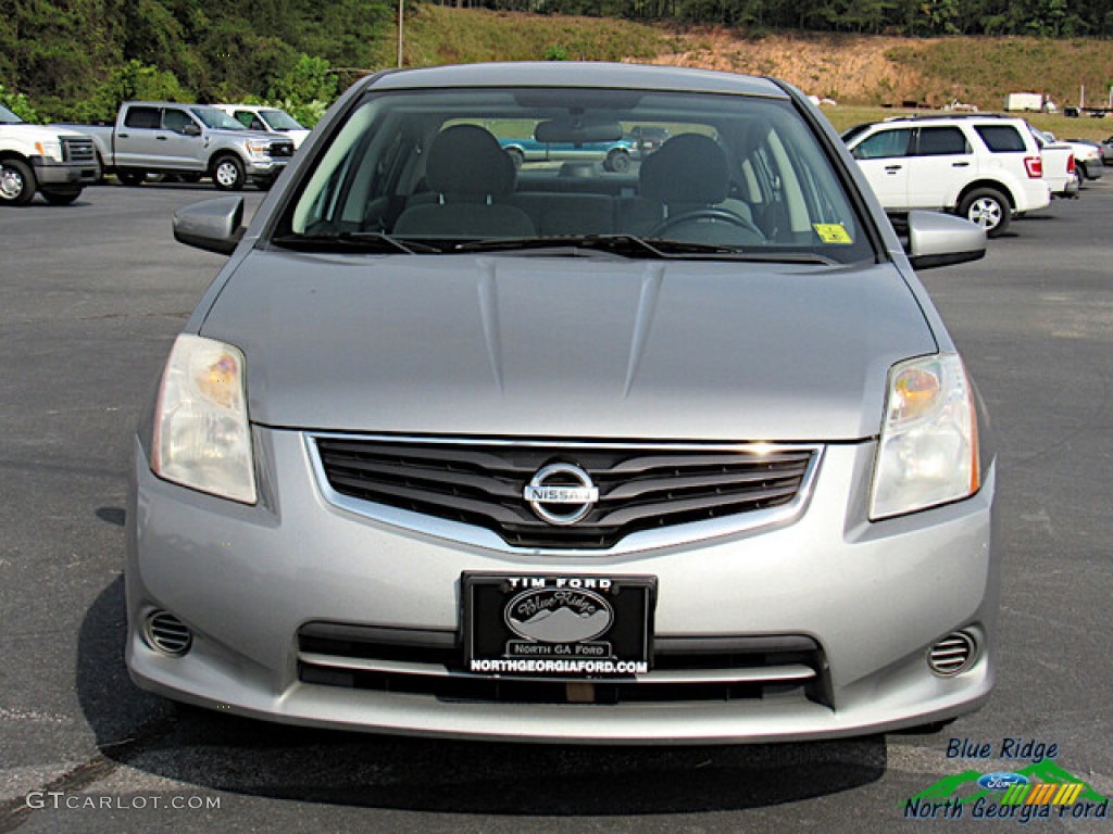 2010 Sentra 2.0 S - Magnetic Gray Metallic / Charcoal photo #8