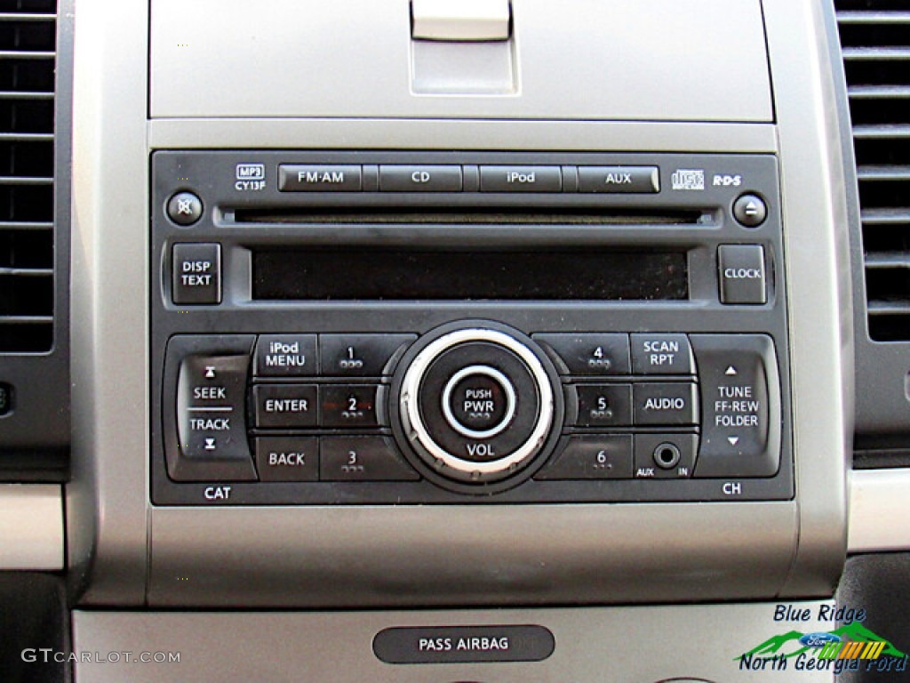 2010 Sentra 2.0 S - Magnetic Gray Metallic / Charcoal photo #15
