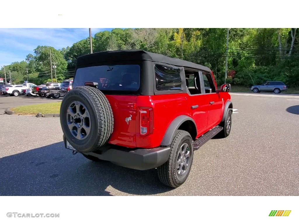Race Red 2021 Ford Bronco Big Bend 4x4 4-Door Exterior Photo #142991777