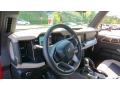 Sandstone/Black Onyx 2021 Ford Bronco Big Bend 4x4 4-Door Dashboard