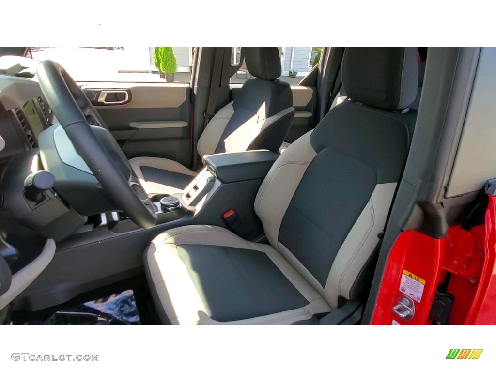 2021 Ford Bronco Big Bend 4x4 4-Door Front Seat Photo #142991834