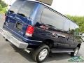 Dark Blue Pearl - E-Series Van E350 XLT 4x4 Passenger Van Photo No. 30