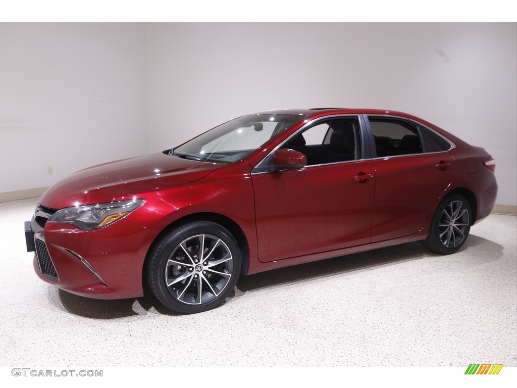 Ruby Flare Pearl 2015 Toyota Camry XLE V6 Exterior Photo #142992493