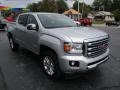 Quicksilver Metallic - Canyon SLT Crew Cab 4x4 Photo No. 5
