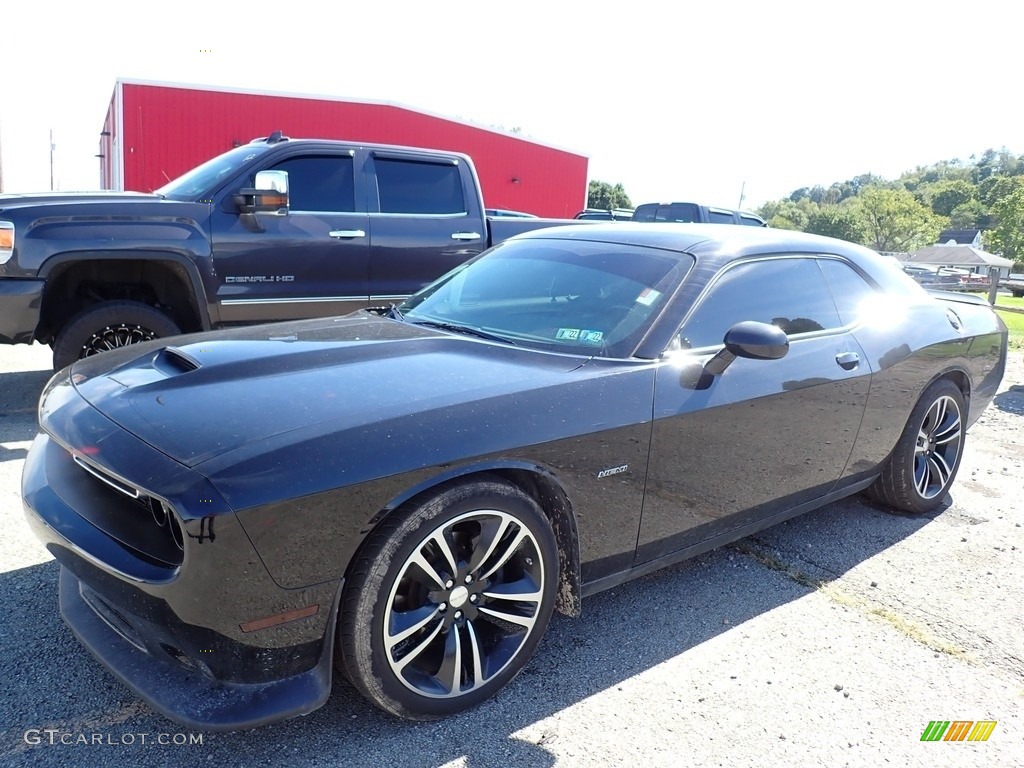 2019 Challenger R/T - Pitch Black / Black photo #1