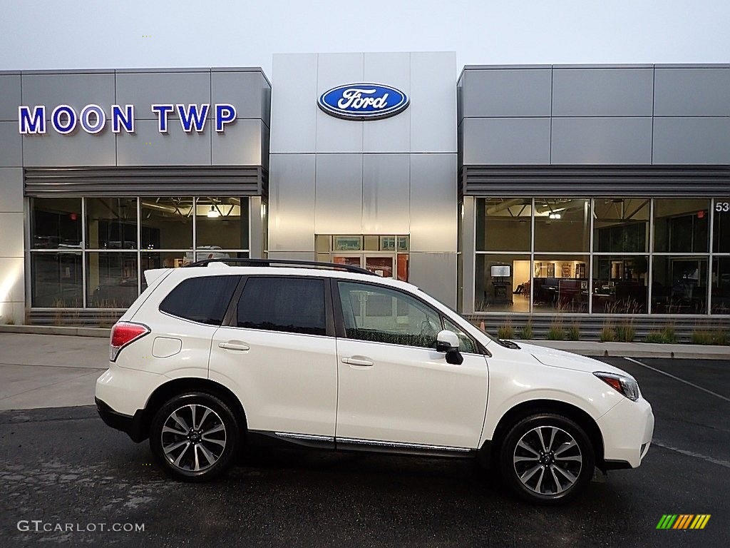 Crystal White Pearl Subaru Forester