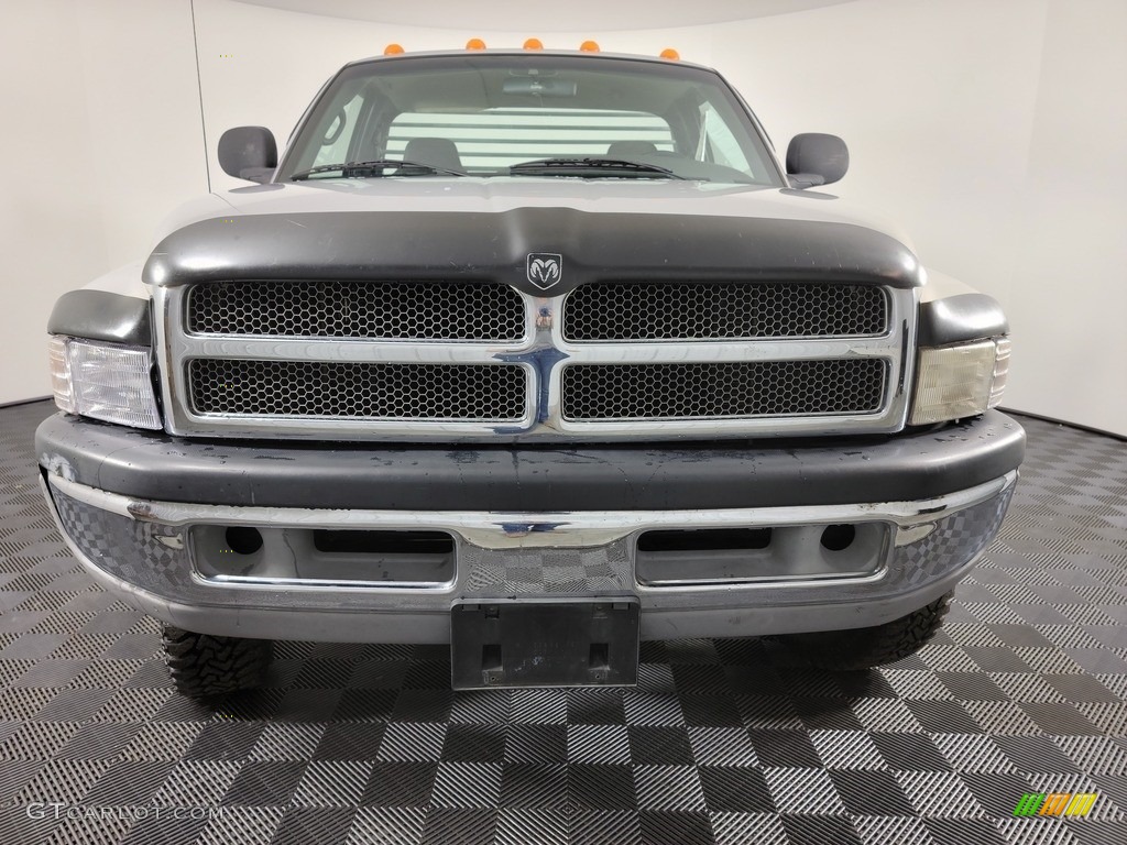 1999 Ram 3500 Laramie Regular Cab 4x4 Chassis - Silver Metallic / Agate Black photo #3