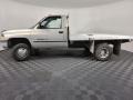 Silver Metallic 1999 Dodge Ram 3500 Laramie Regular Cab 4x4 Chassis Exterior
