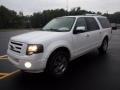 White Platinum Tri-Coat Metallic 2010 Ford Expedition EL Limited 4x4