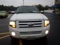 2010 White Platinum Tri-Coat Metallic Ford Expedition EL Limited 4x4  photo #3