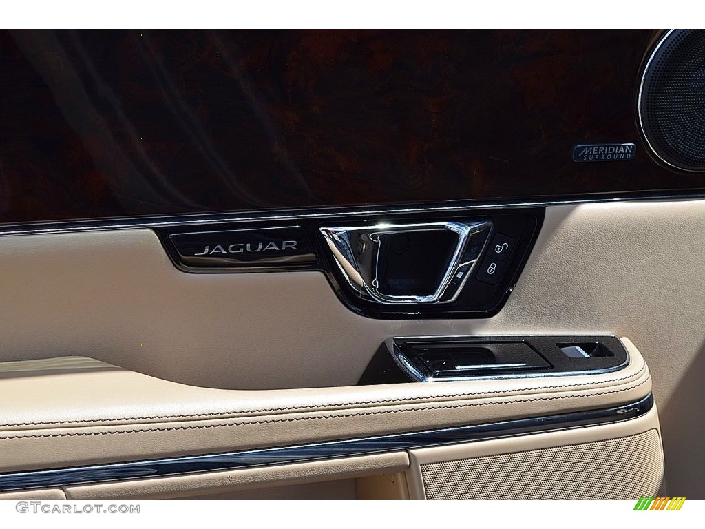 2016 Jaguar XJ L 3.0 AWD Cashew/Truffle Door Panel Photo #142994206