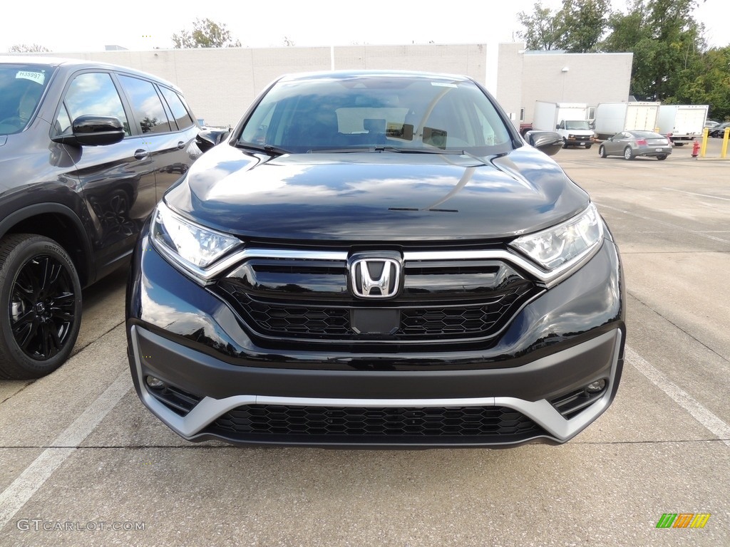 2021 CR-V EX-L AWD - Crystal Black Pearl / Black photo #2