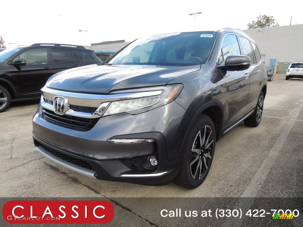 2022 Pilot Elite AWD - Modern Steel Metallic / Gray photo #1