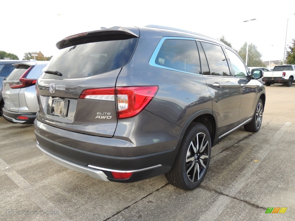 2022 Pilot Elite AWD - Modern Steel Metallic / Gray photo #4