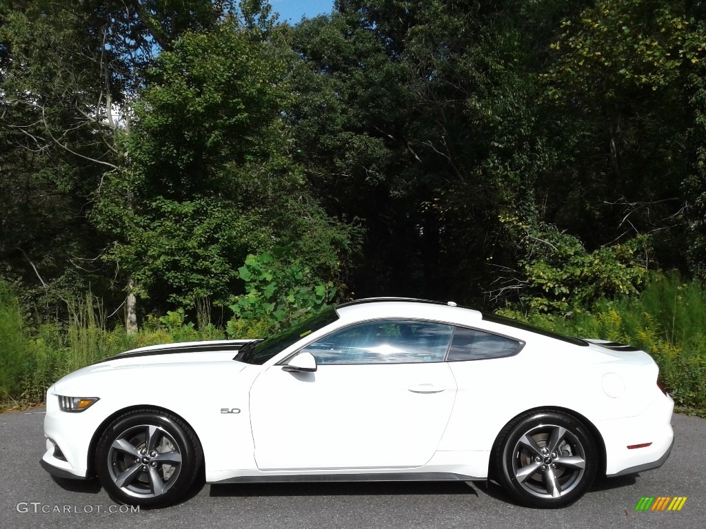 2015 Mustang GT Coupe - Oxford White / Ebony photo #1