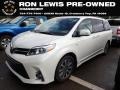 2020 Blizzard White Pearl Toyota Sienna Limited AWD #142992340