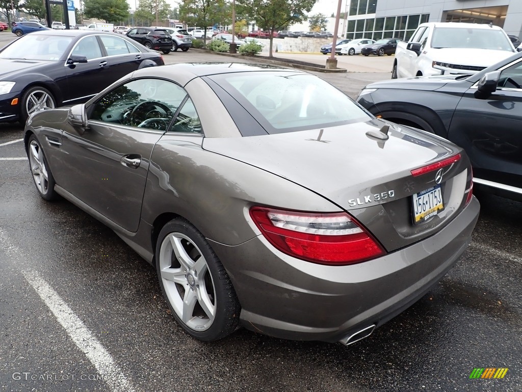 2014 SLK 350 Roadster - Indium Grey Metallic / Sahara Beige photo #2