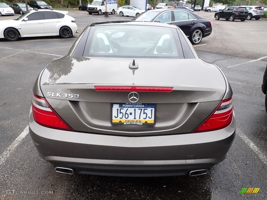 2014 SLK 350 Roadster - Indium Grey Metallic / Sahara Beige photo #3