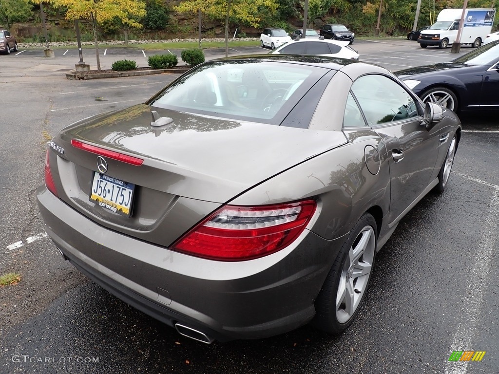 2014 SLK 350 Roadster - Indium Grey Metallic / Sahara Beige photo #4