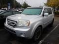 Alabaster Silver Metallic 2011 Honda Pilot EX-L 4WD