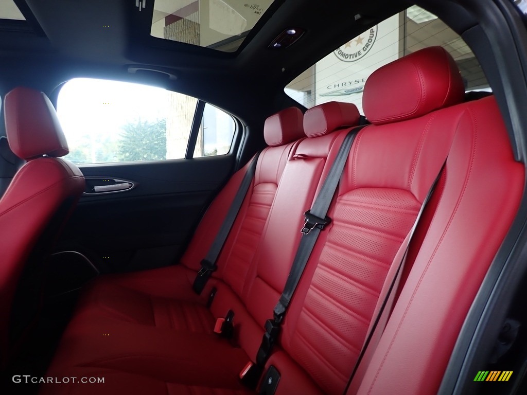 2022 Alfa Romeo Giulia Ti AWD Rear Seat Photo #142995877