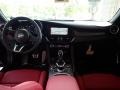 2022 Alfa Romeo Giulia Black/Red Interior Dashboard Photo
