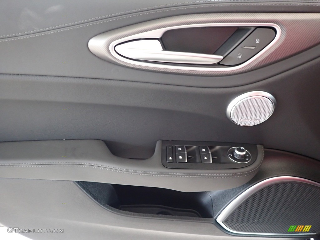 2022 Alfa Romeo Giulia Ti AWD Black/Red Door Panel Photo #142995916