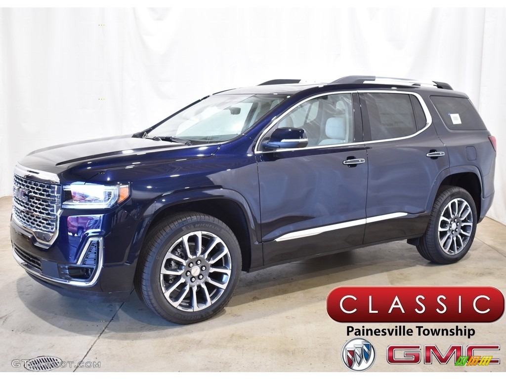 2022 Acadia Denali AWD - Midnight Blue Metallic / Dark Galvanized/­Light Shale photo #1