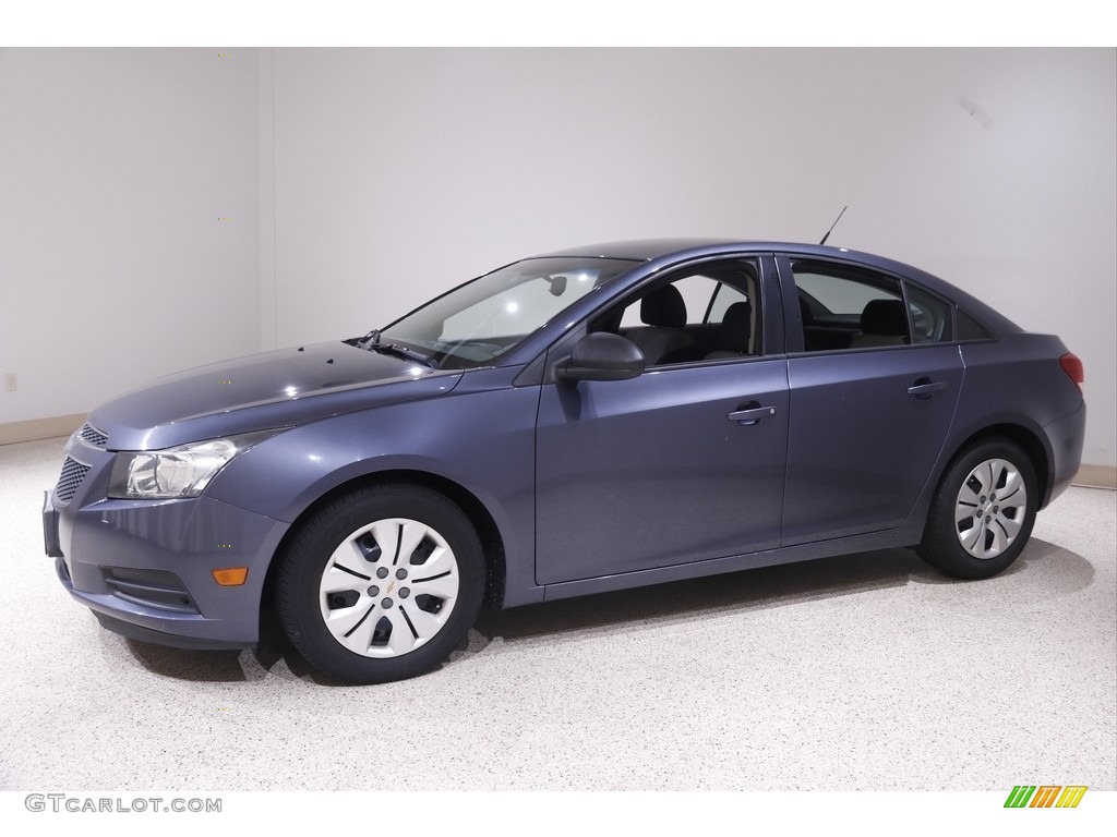 2013 Cruze LS - Atlantis Blue Metallic / Jet Black/Medium Titanium photo #3