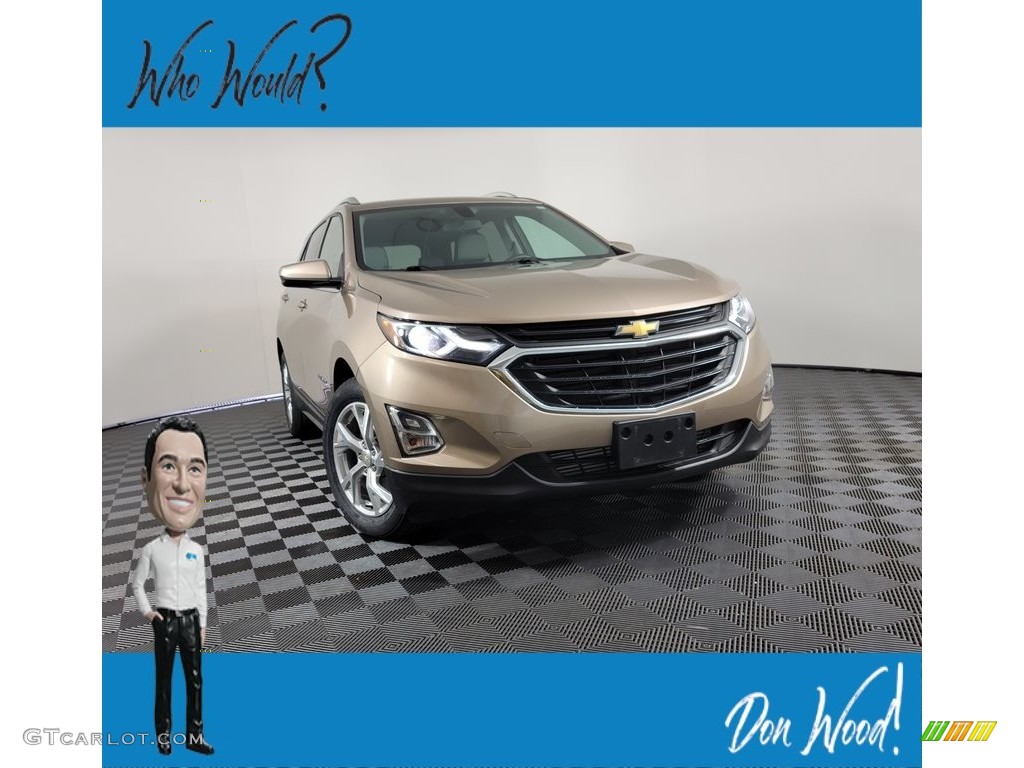 2019 Equinox LT - Sandy Ridge Metallic / Medium Ash Gray photo #1