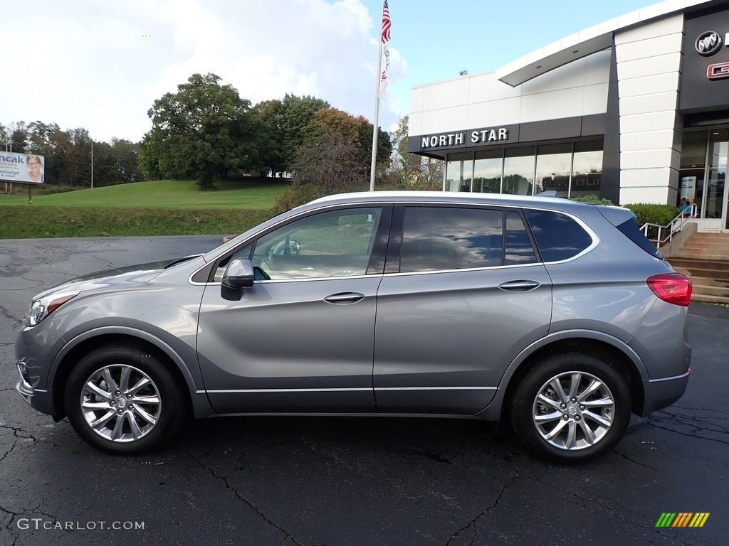 2019 Envision Essence AWD - Satin Steel Gray Metallic / Ebony photo #13