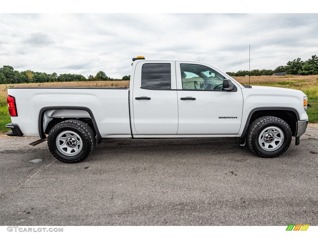 Summit White 2015 GMC Sierra 1500 Double Cab Exterior Photo #142998073