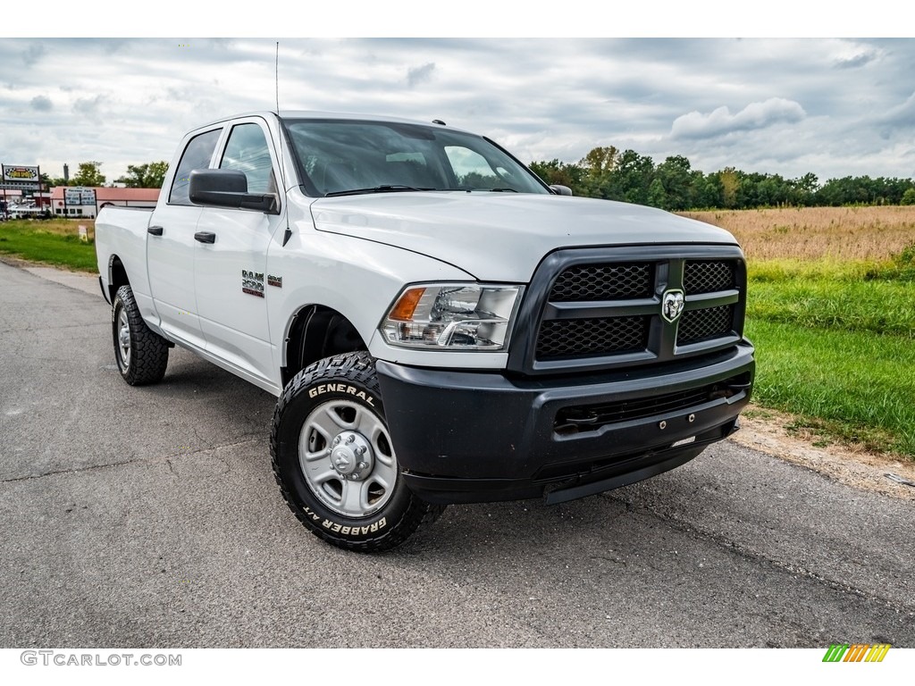Bright White 2016 Ram 2500 Tradesman Crew Cab 4x4 Exterior Photo #142998310