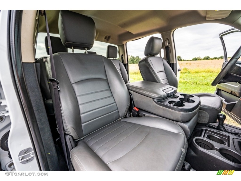 Black/Diesel Gray Interior 2016 Ram 2500 Tradesman Crew Cab 4x4 Photo #142998415